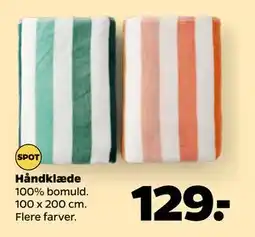 Netto Håndklæde tilbud