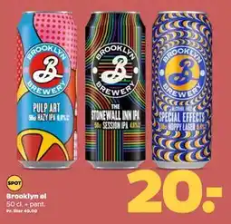 Netto Brooklyn øl tilbud