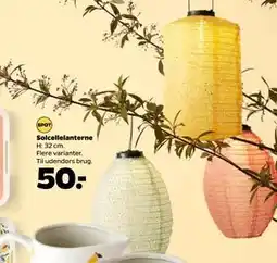 Netto Solcellelanterne tilbud
