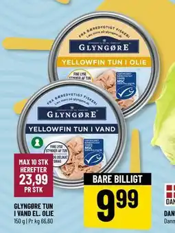 Løvbjerg GLYNGØRE TUN I VAND EL. OLIE tilbud