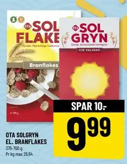 Løvbjerg OTA SOLGRYN EL. BRANFLAKES tilbud