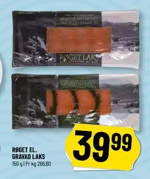 Løvbjerg RØGET EL. GRAVAD LAKS tilbud