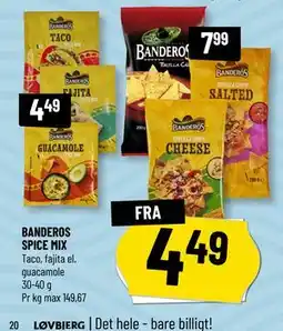 Løvbjerg BANDEROS SPICE MIX tilbud