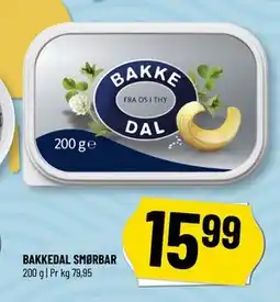 Løvbjerg BAKKEDAL SMØRBAR tilbud