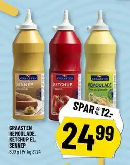 Løvbjerg GRAASTEN REMOULADE, KETCHUP EL. SENNEP tilbud