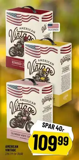 Løvbjerg AMERICAN VINTAGE tilbud
