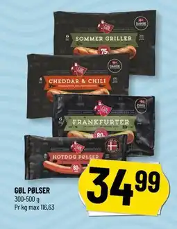 Løvbjerg GØL PØLSER tilbud