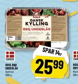 Løvbjerg ROSE BBQ UNDERLÅR tilbud