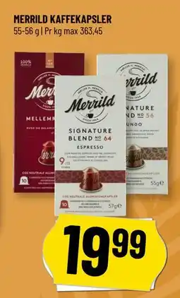 Løvbjerg MERRILD KAFFEKAPSLER tilbud