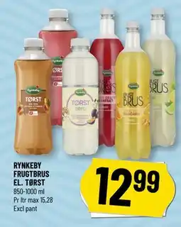 Løvbjerg RYNKEBY FRUGTBRUS EL. TØRST tilbud