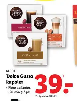 Lidl Dolce Gusto kapsler tilbud
