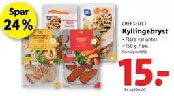 Lidl Kyllingebryst tilbud