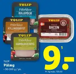 Lidl Pålæg tilbud