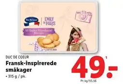 Lidl Fransk-inspirerede småkager tilbud