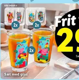 Lidl Sæt med glas tilbud