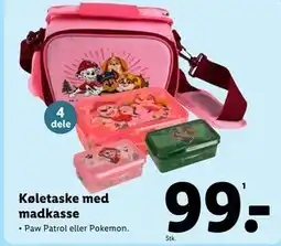 Lidl Køletaske med madkasse tilbud