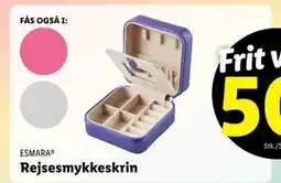 Lidl Rejsesmykkeskrin tilbud