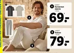 Lidl Kortærmet skjorte tilbud