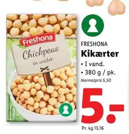 Lidl Kikærter tilbud