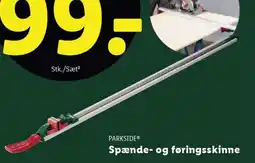 Lidl PARKSIDE® Spænde- og føringsskinne tilbud