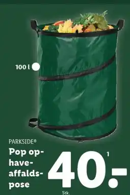 Lidl PARKSIDE® Po op have affalds pose tilbud