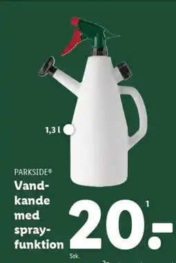 Lidl PARKSIDE® Vand kande med spray funktion tilbud