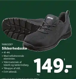 Lidl PARKSIDE® Sikkerhedssko tilbud