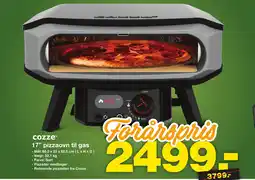 Bauhaus Cozze 17" Pizzaovn til Gas tilbud