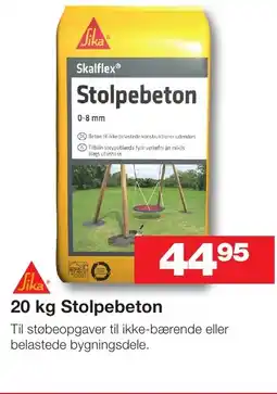 Bauhaus Jika Stolpebeton tilbud