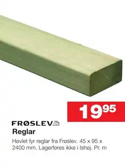 Bauhaus FRØSLEV Reglar tilbud