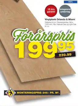 Vinylplank Orlando & Miami