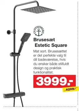 Brusesæt Estetic Square