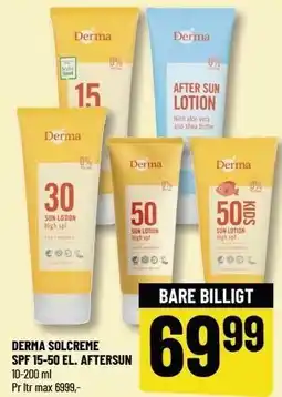 Løvbjerg DERMA SOLCREME SPF 15-50 EL. AFTERSUN tilbud
