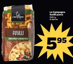 Netto La Campagna fusilli pasta tilbud