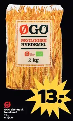 Netto ØGO økologisk hvedemel tilbud
