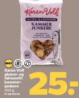 Netto Karen Volf gluten- og laktosefri kammejunkere tilbud