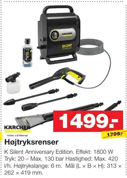 Bauhaus KARCHER Højtryksrenser tilbud