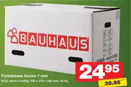 Bauhaus Flyttekasse Senior 7 mm tilbud