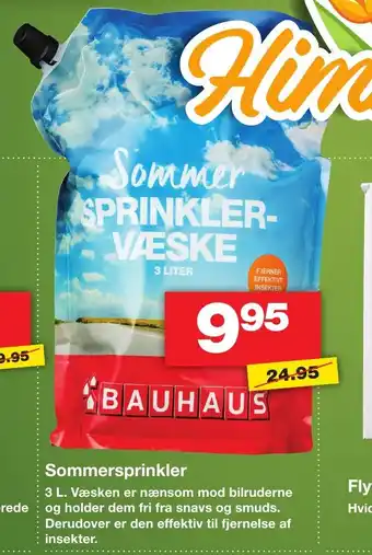 Bauhaus Sommersprinkler tilbud