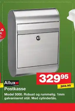 Bauhaus Allux postkasse tilbud