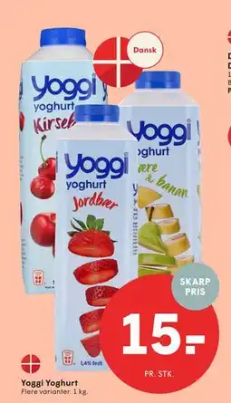 SPAR Yoggi Yoghurt tilbud