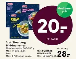 SPAR Steff Houlberg Middagsretter tilbud