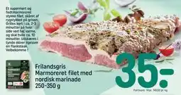 REMA 1000 Frilandsgris Marmoreret filet med nordisk marinade 250-350 g tilbud