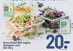 REMA 1000 Broccolisalat eller dagens økologiske salat 265-310 g tilbud