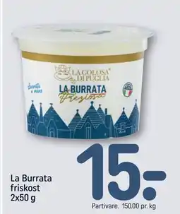 REMA 1000 La Burrata friskost 2x50 g tilbud