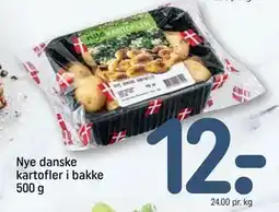 REMA 1000 Nye danske kartofler i bakke 500 g tilbud