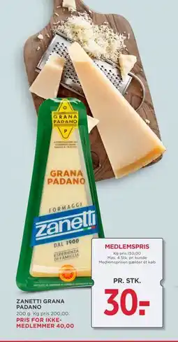 ZANETTI GRANA PADANO