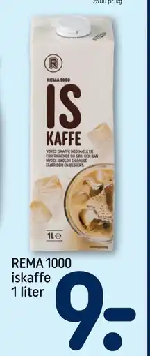 REMA 1000 REMA 1000 iskaffe 1 liter tilbud