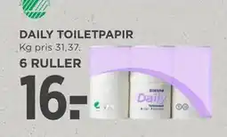MENY DAILY TOILETPAPIR tilbud