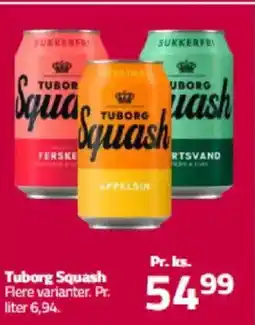 Fleggaard Tuborg Squash tilbud